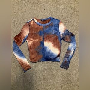 Tye Dye Crop Tee💙